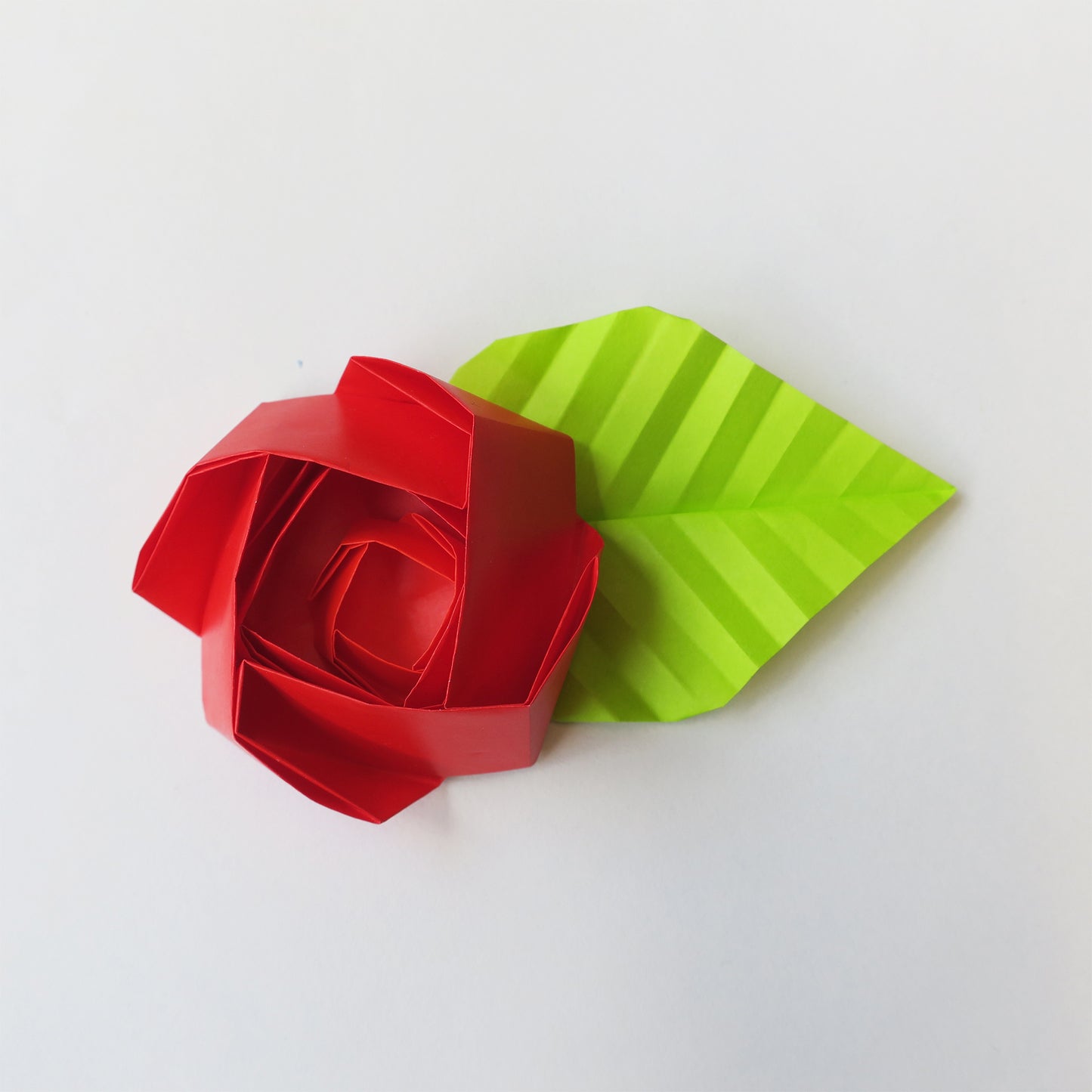 Flower Origami DIY Kit, Make 10 Different Origami Flowers, 15x15cm