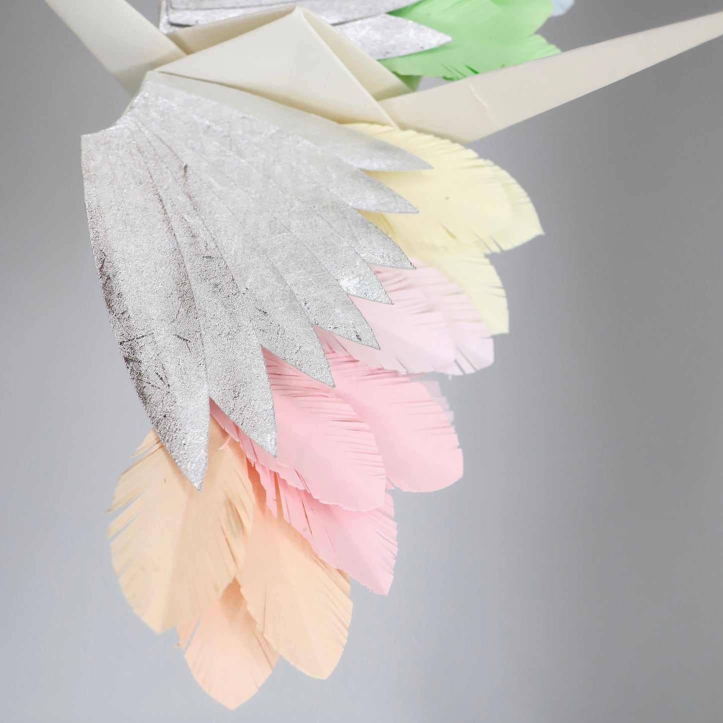 Grue à Plumes Origami - Licorne