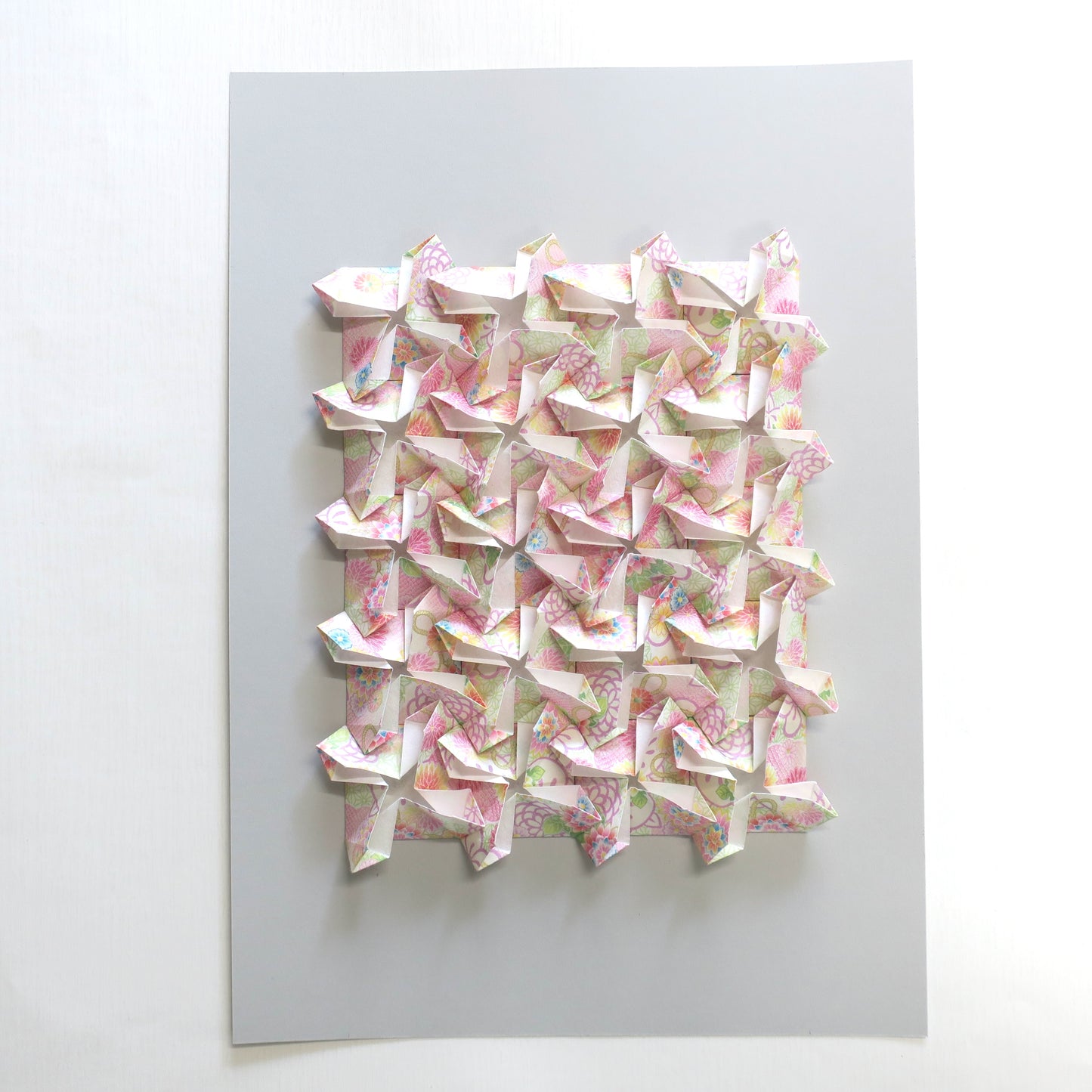 Origami Windmill Tiles - Chrysanthemum