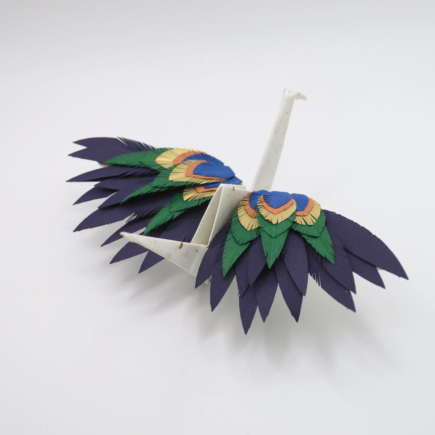 Grue à Plumes Origami - Licorne