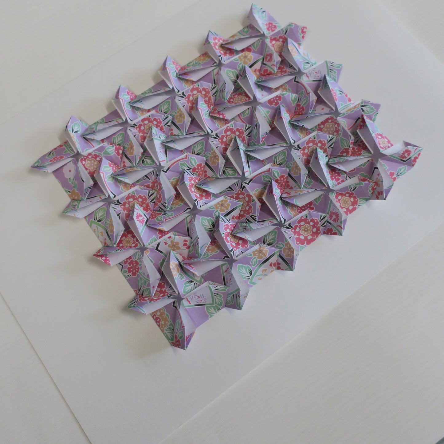Origami Windmill Tiles - Lilac