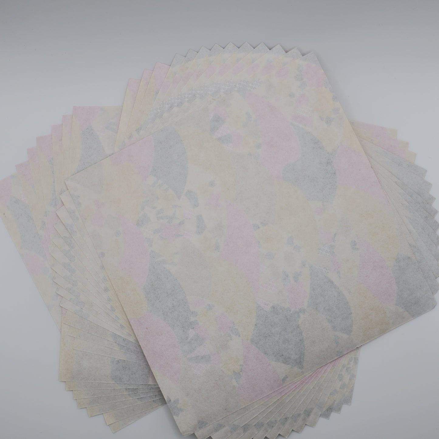 Pack of 20 Sheets 14x14cm Yuzen Washi Origami Paper HZ-538 - Waves at Sunset