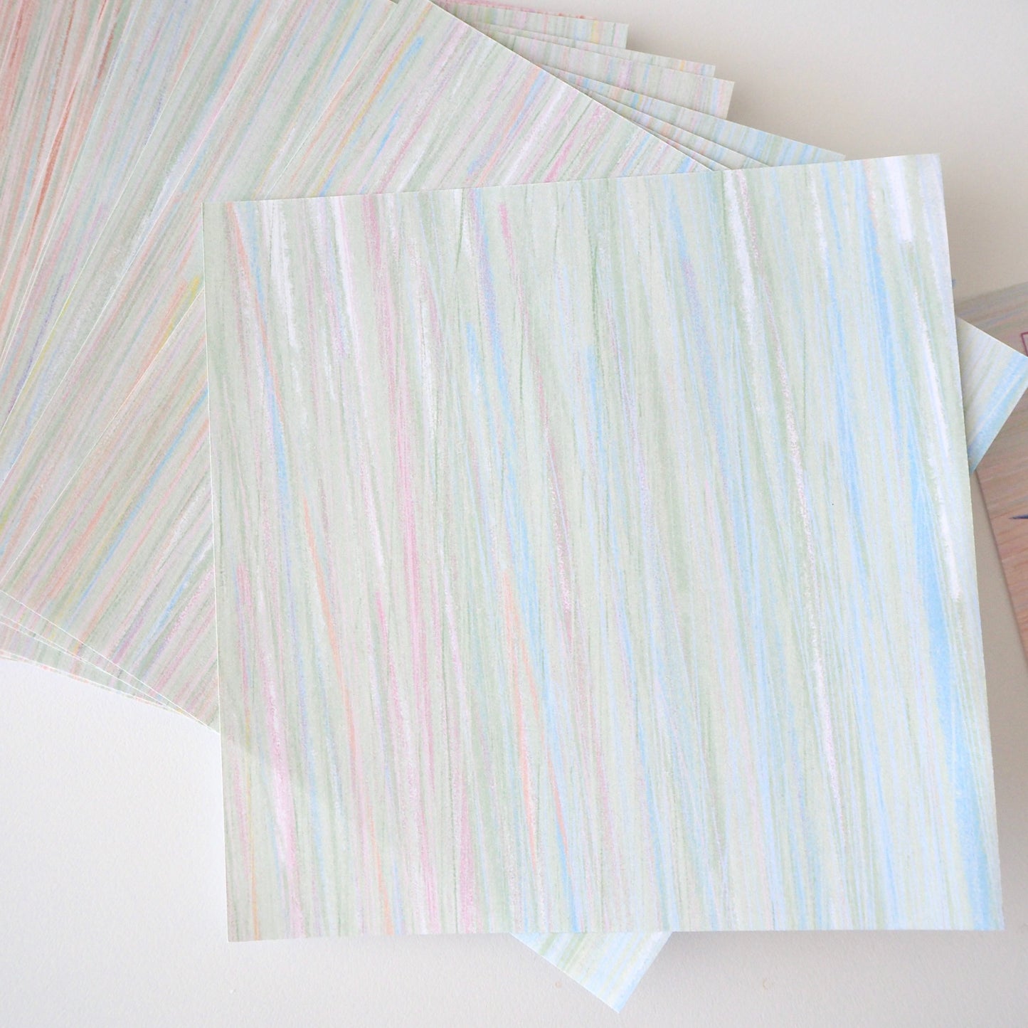 Pastel origami paper pack