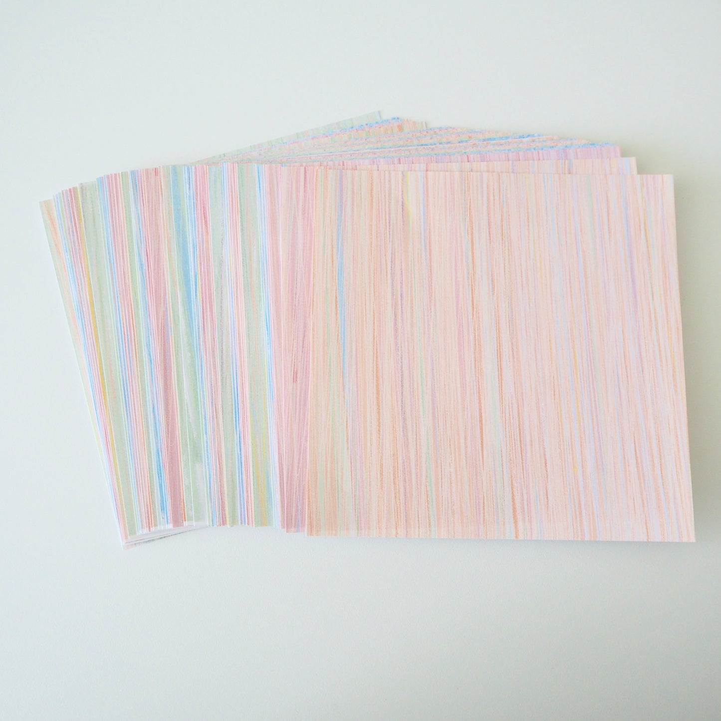 Pastel origami paper pack