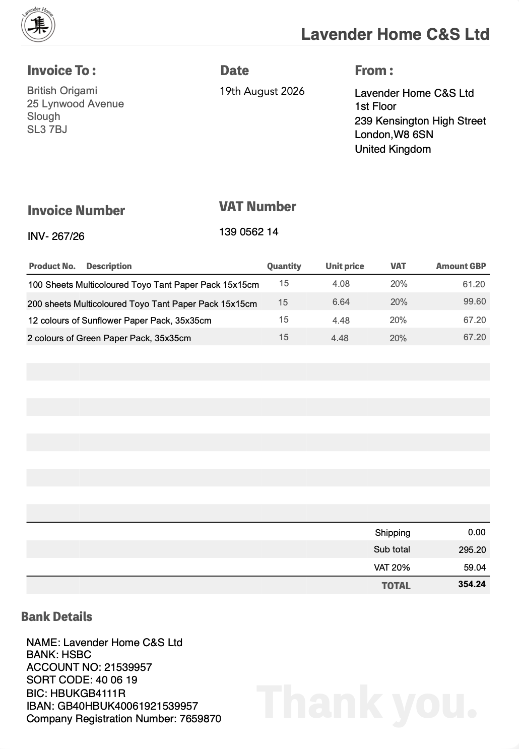 INV-267/26