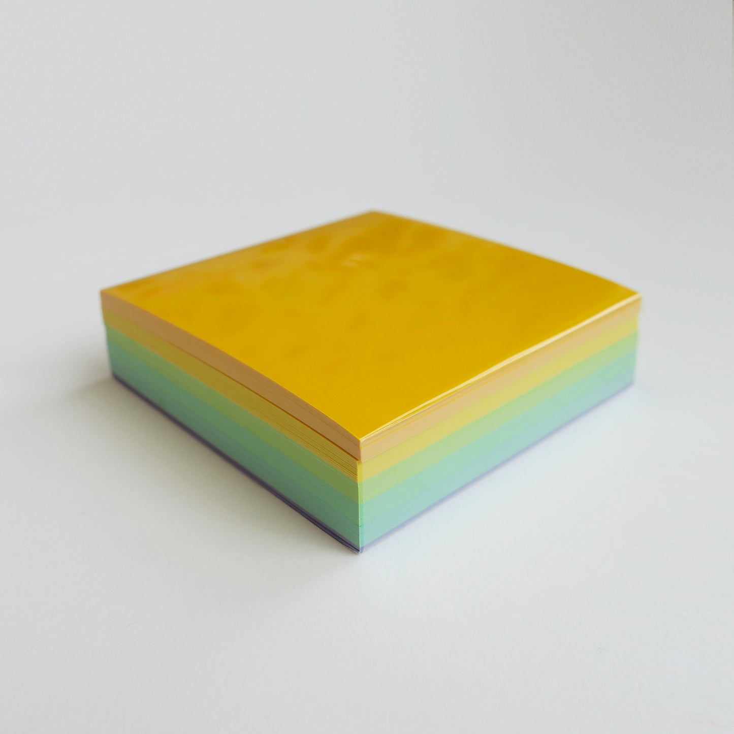 Kit papier origami grues, 19 couleurs, 7,5×7,5 cm