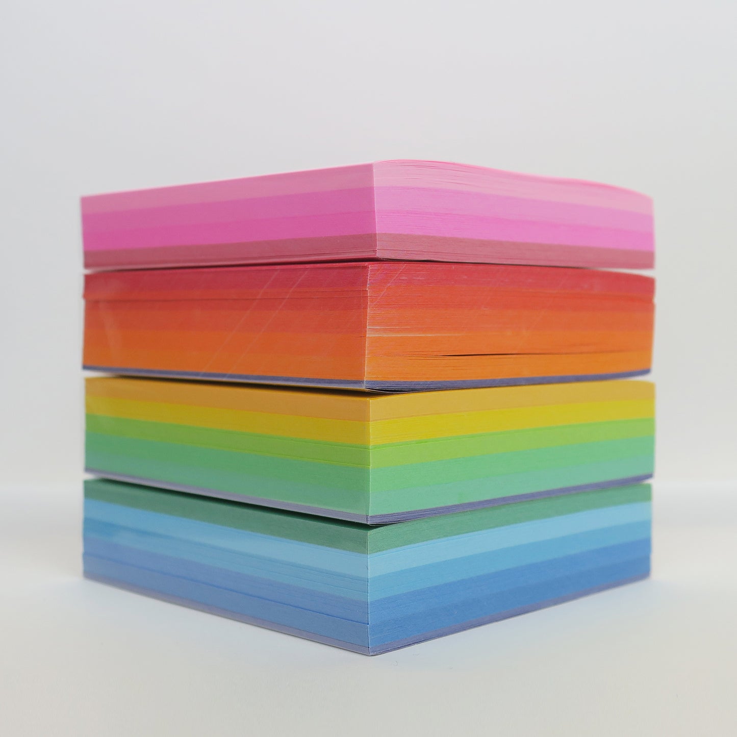 Kit papier origami grues, 19 couleurs, 7,5×7,5 cm