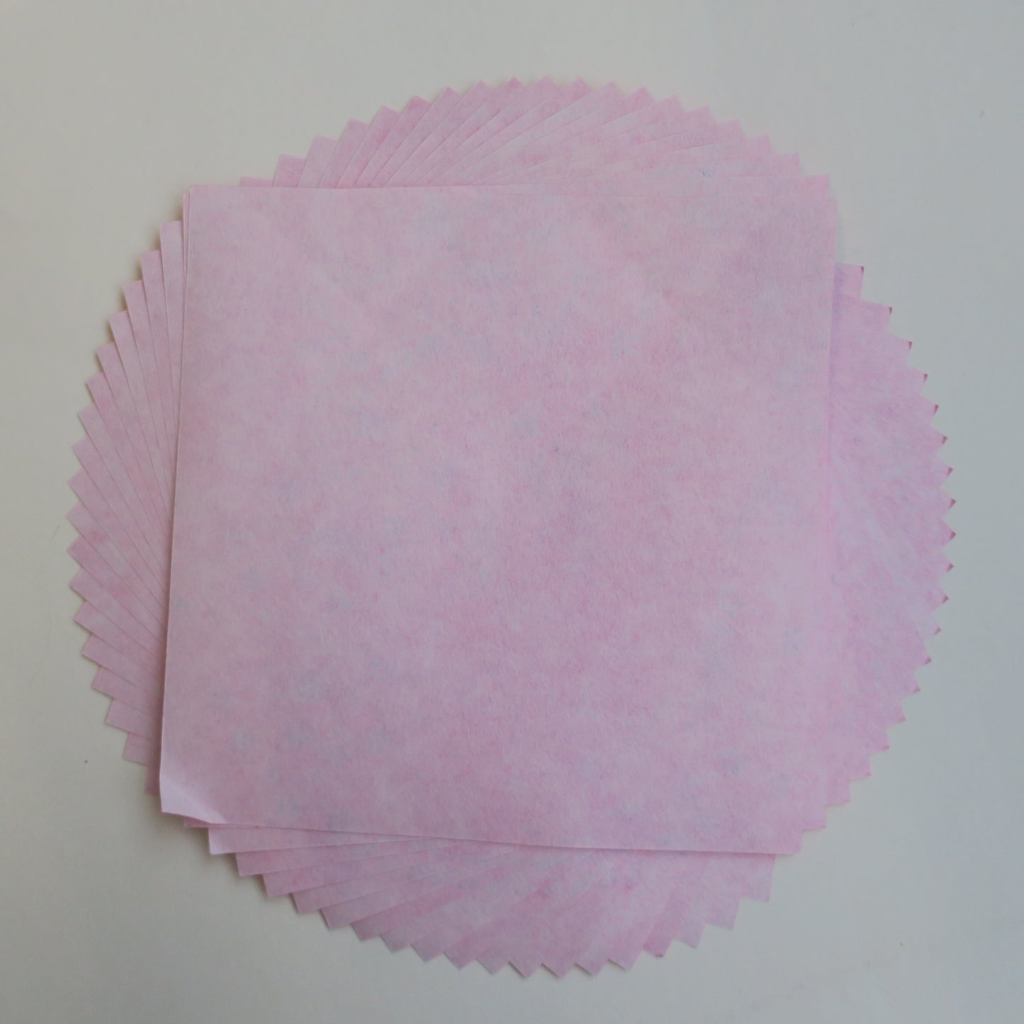 Paquet de 20 feuilles de papier origami Yuzen Washi 14x14 cm HZ-497 - Brume de fleurs roses