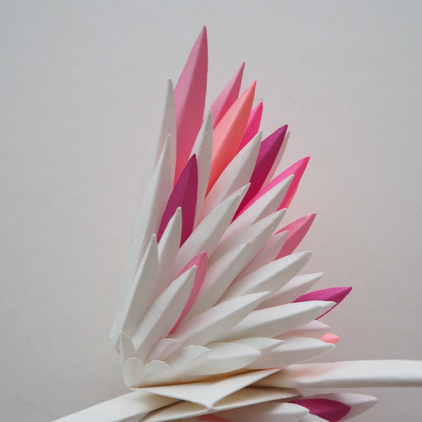 Origami Feathered Crane - Pink Mix