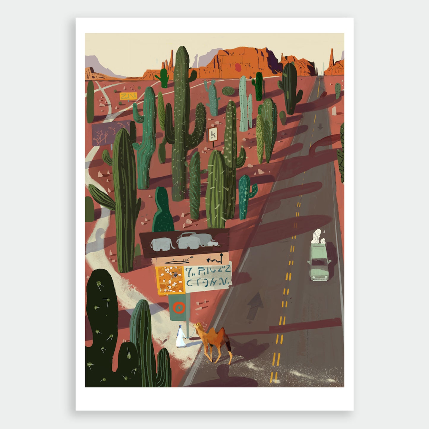 Nix Ren Original Art Print - Page 10...or 11 - Print - Lavender Home London