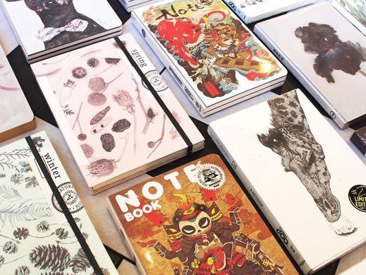 OUR SKETCHBOOKS AND NOTEBOOKS