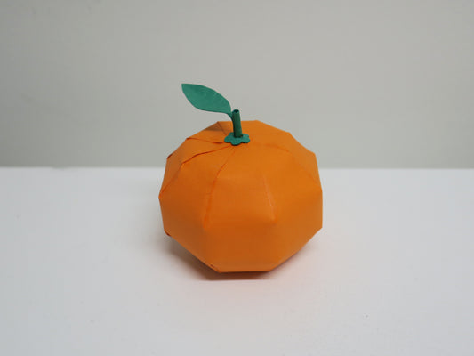 Make a 3D Paper Mandarin Orange