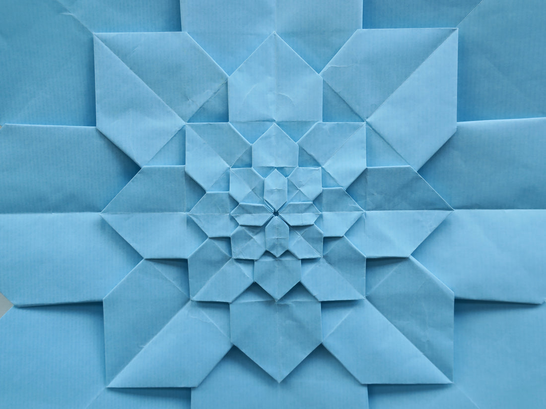 Origami Hydrangea Tessellation