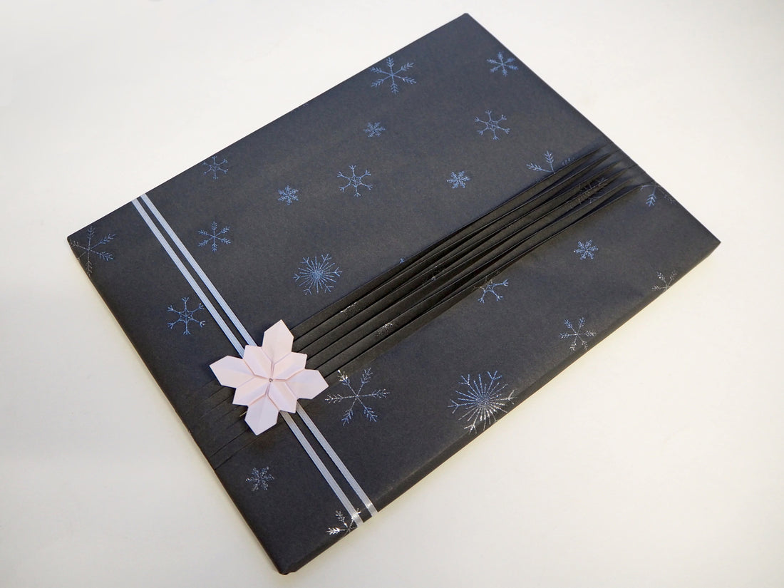 CHRISTMAS GIFT WRAPPING - DAY 5 - TWISTED PLEATS