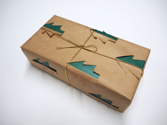 CHRISTMAS GIFT WRAPPING - DAY 25 - 3D DIY WRAPPING PAPER