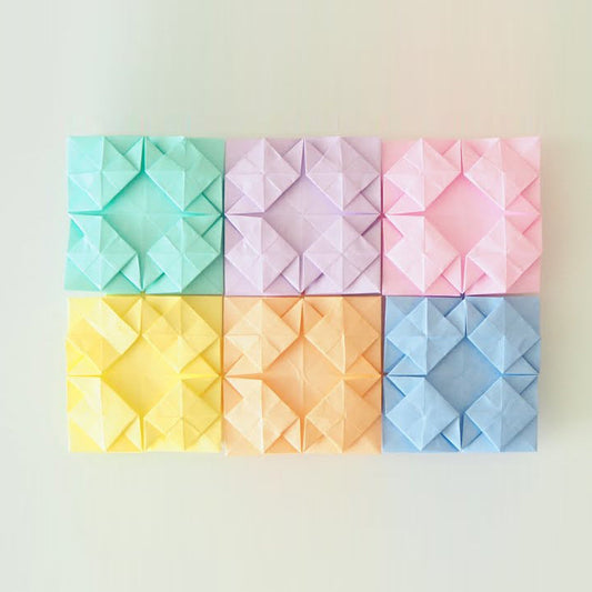 Origami Cushion Tile designed by Lavender Home