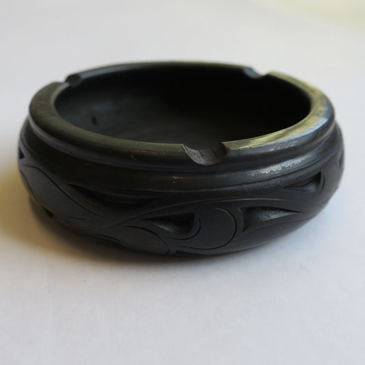 Traditional Chinese Handcrafted Black Clay - Trinket Dish