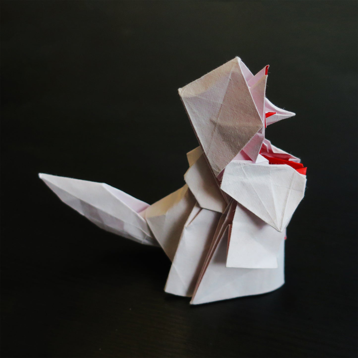 Modèle origami complexe, kit de bricolage de mariage de Fox 