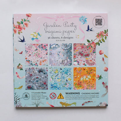 Garden Party Origami paper Pack, Versailles Soiree