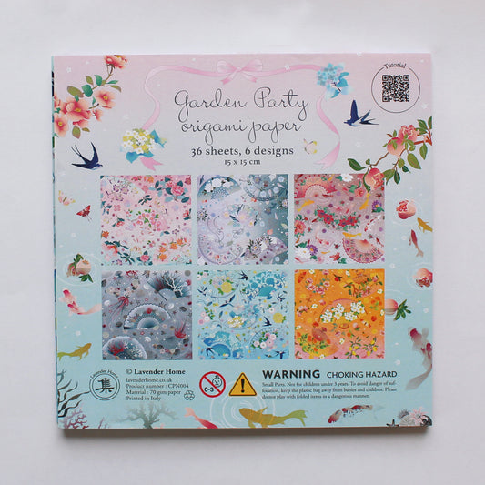 Garden Party Origami paper Pack, Versailles Soiree