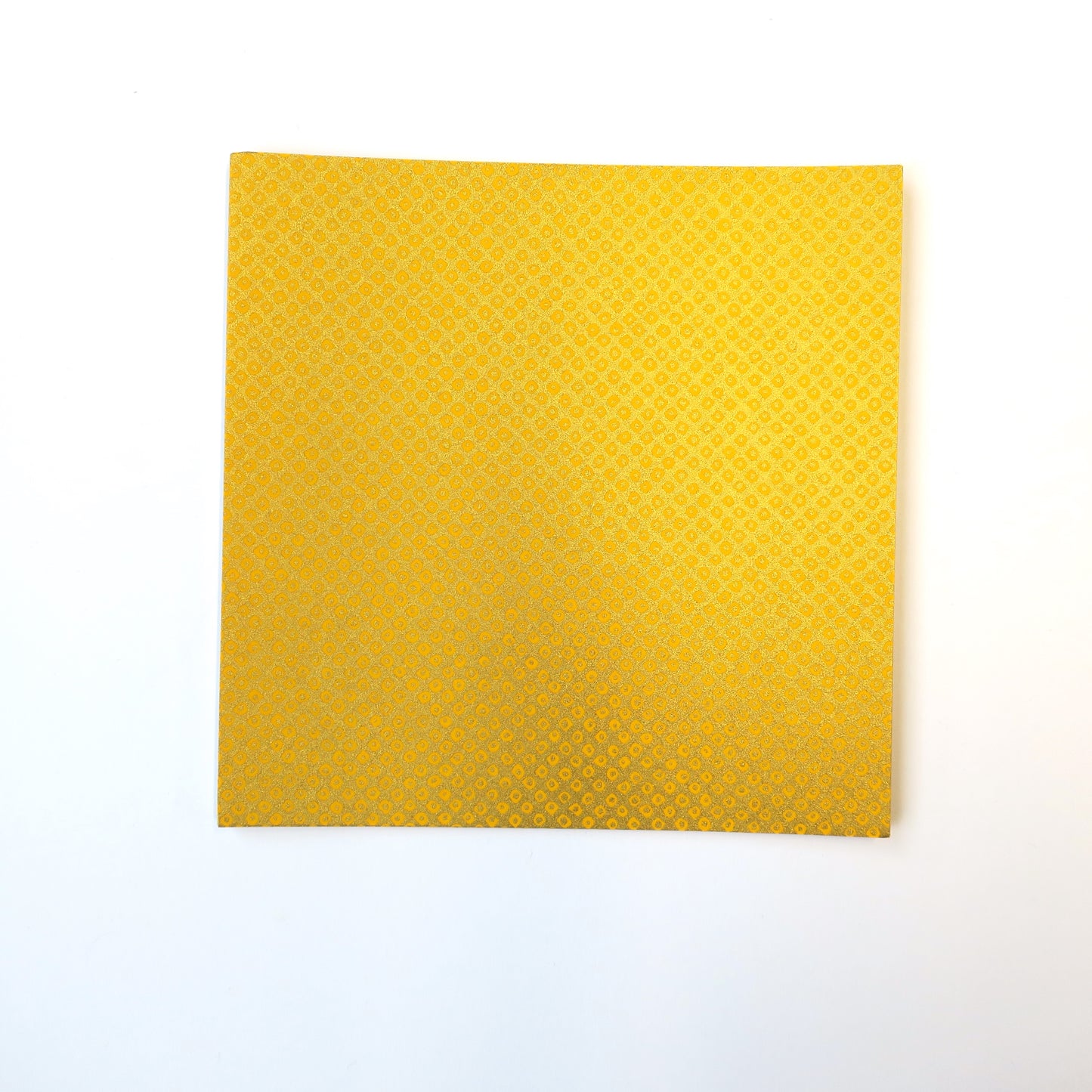 Pack of 20 Sheets 14x14cm Yuzen Washi Origami Paper HZ-300 - Deer's Spots Gold