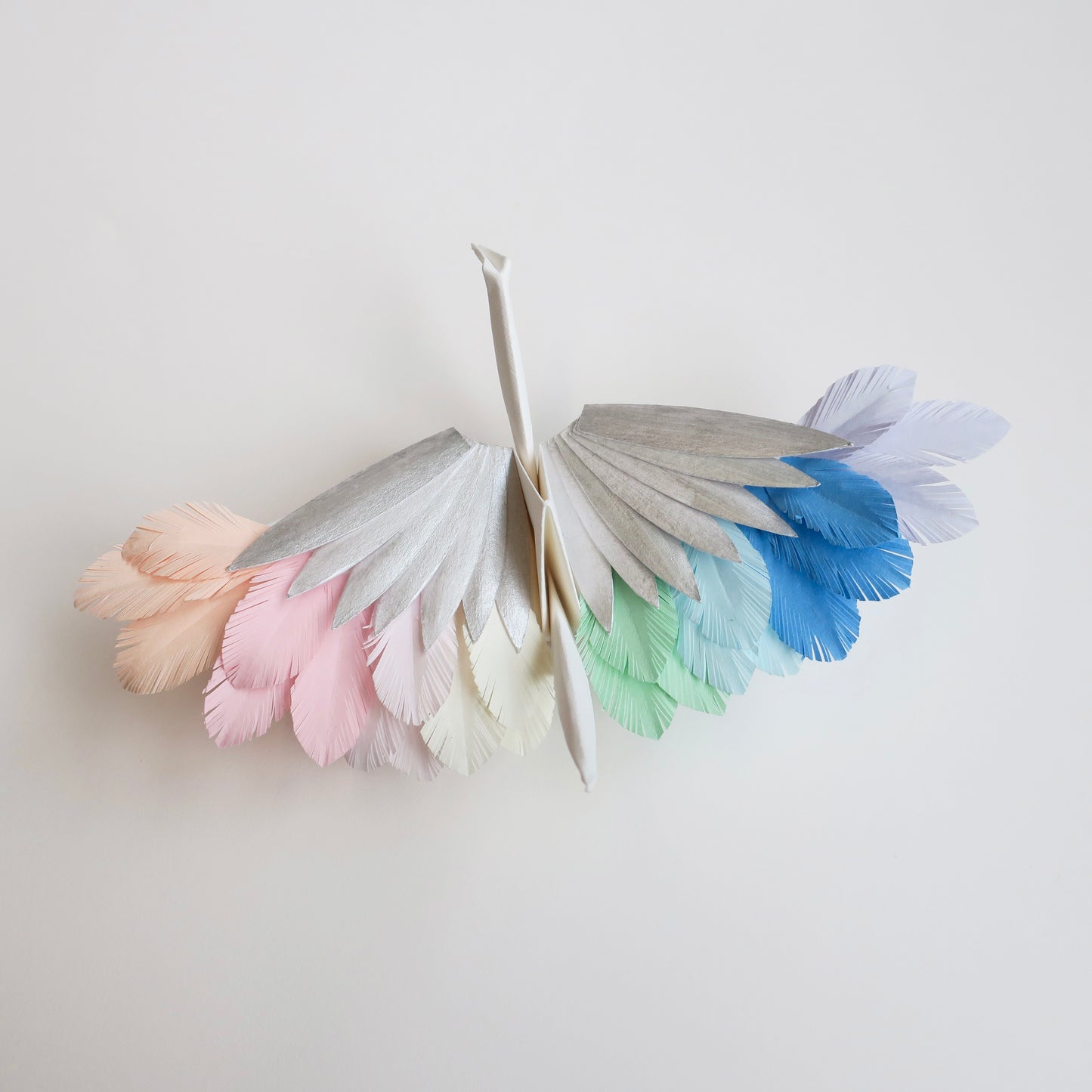 Paper Feathered Crane - Unicorn