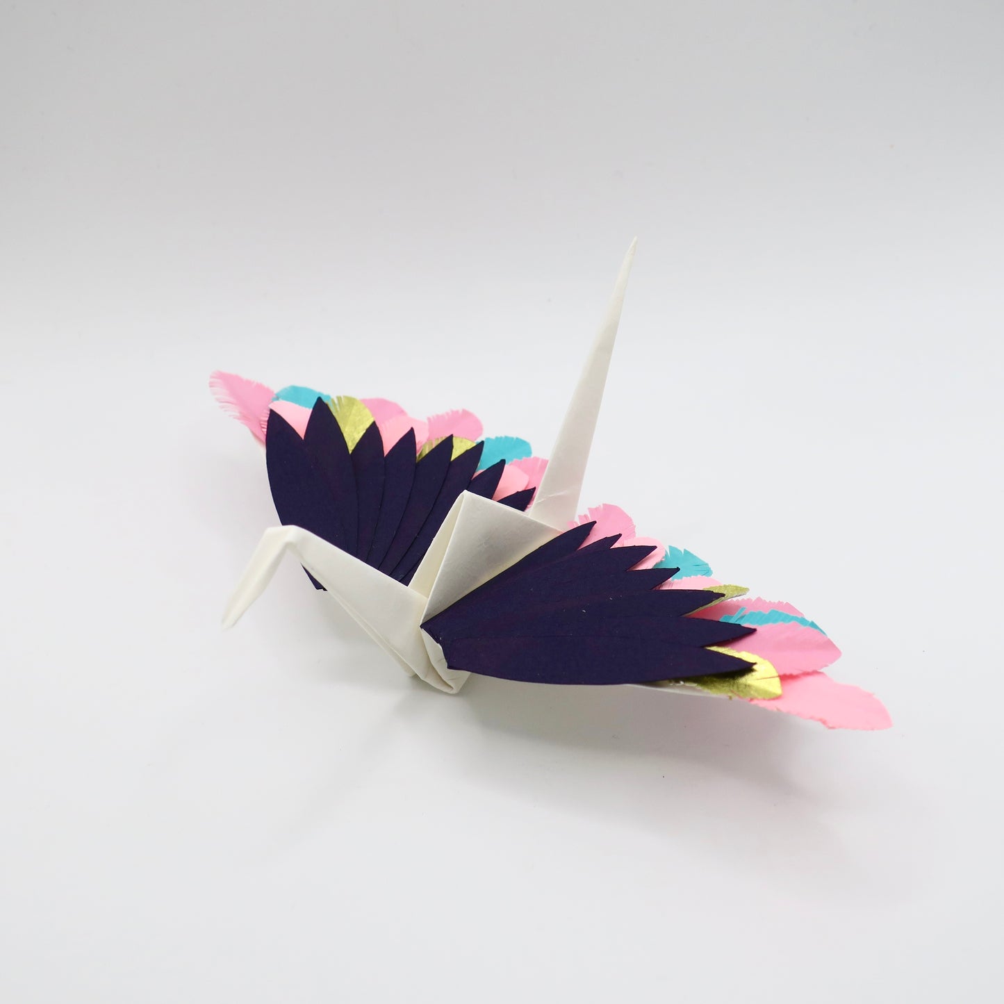 Paper Feathered Crane - Opulence