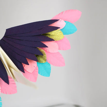 Paper Feathered Crane - Opulence