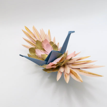 Paper Feathered Crane - Queen