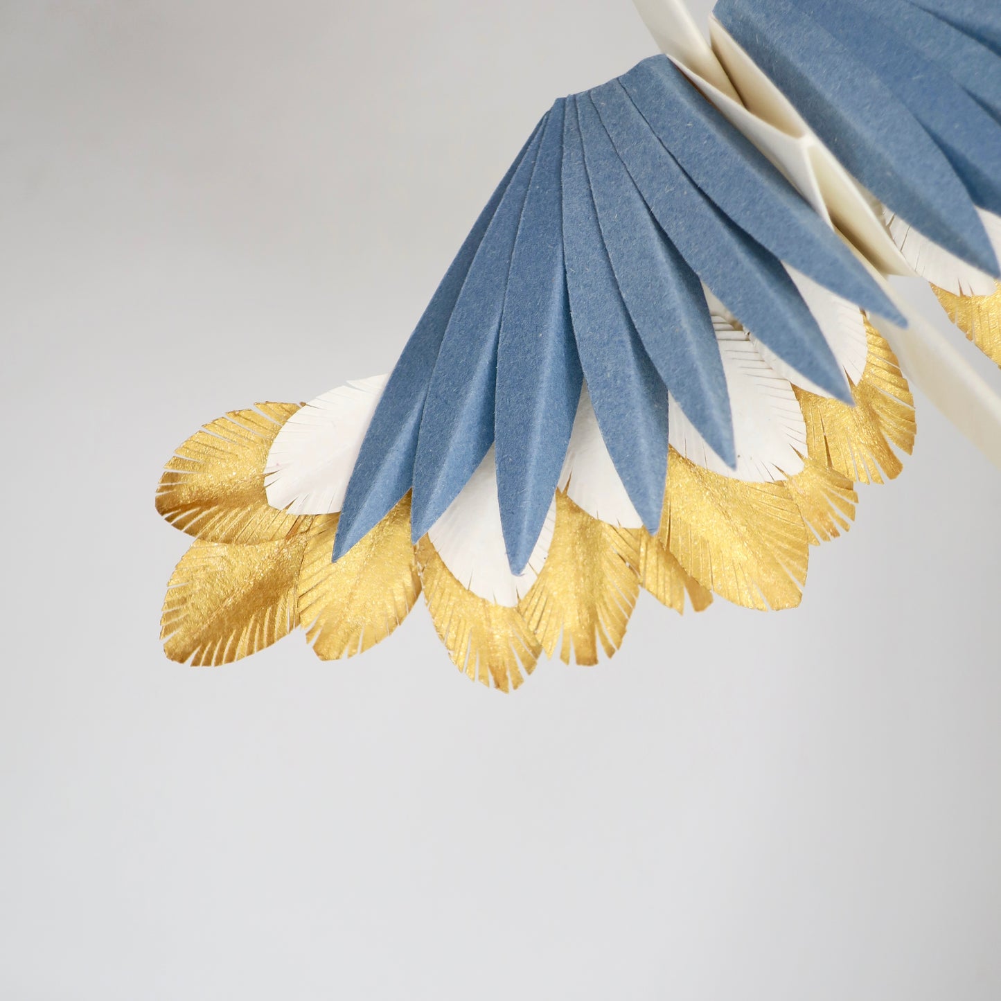 Paper Feathered Crane - Dancing