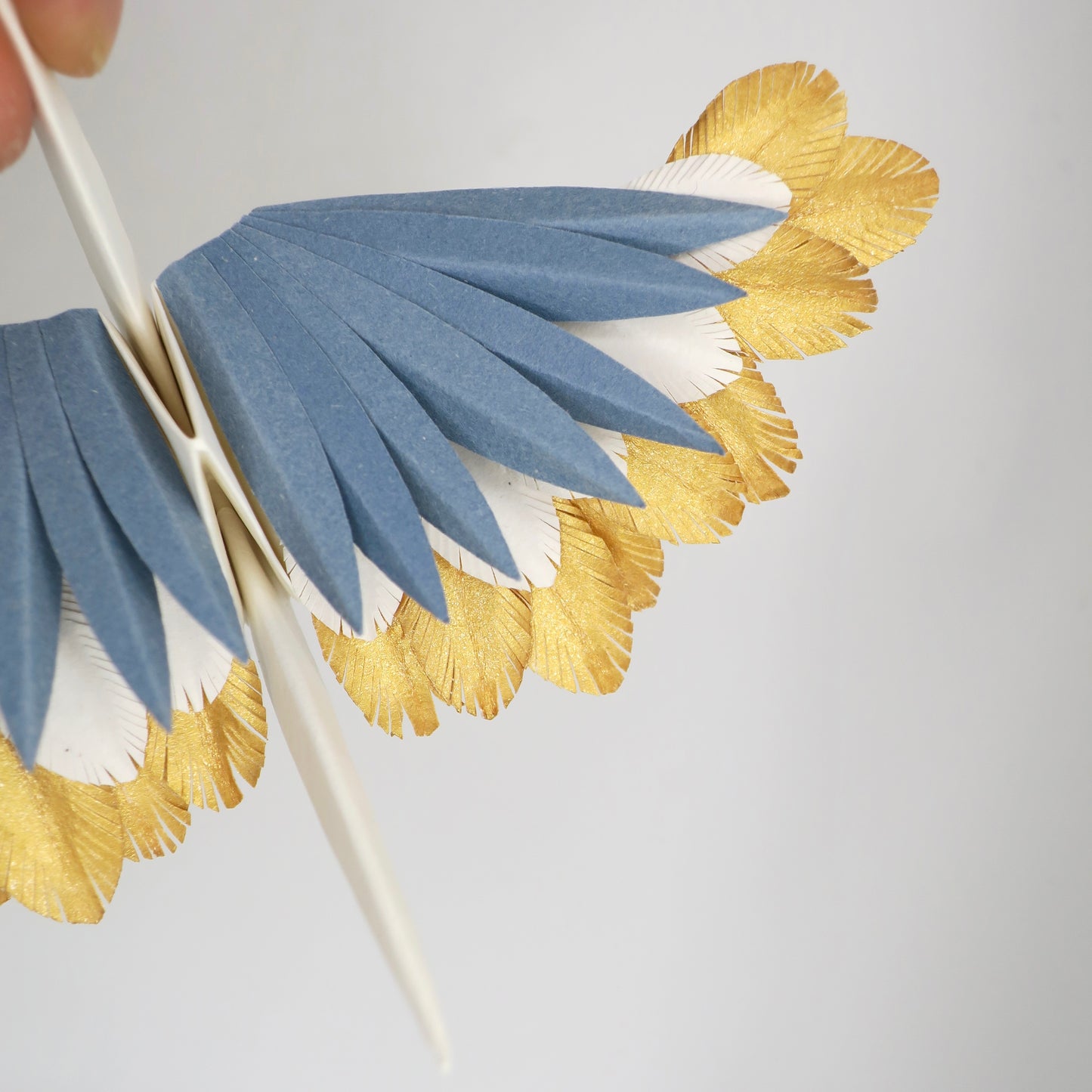 Paper Feathered Crane - Dancing