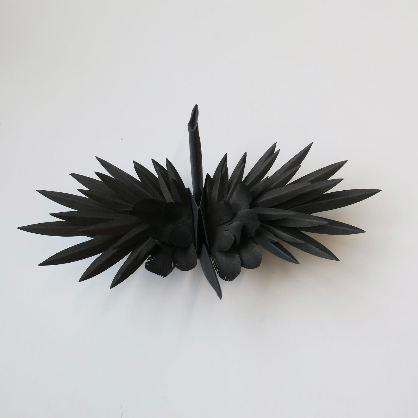 Paper Feathered Crane - Ebony