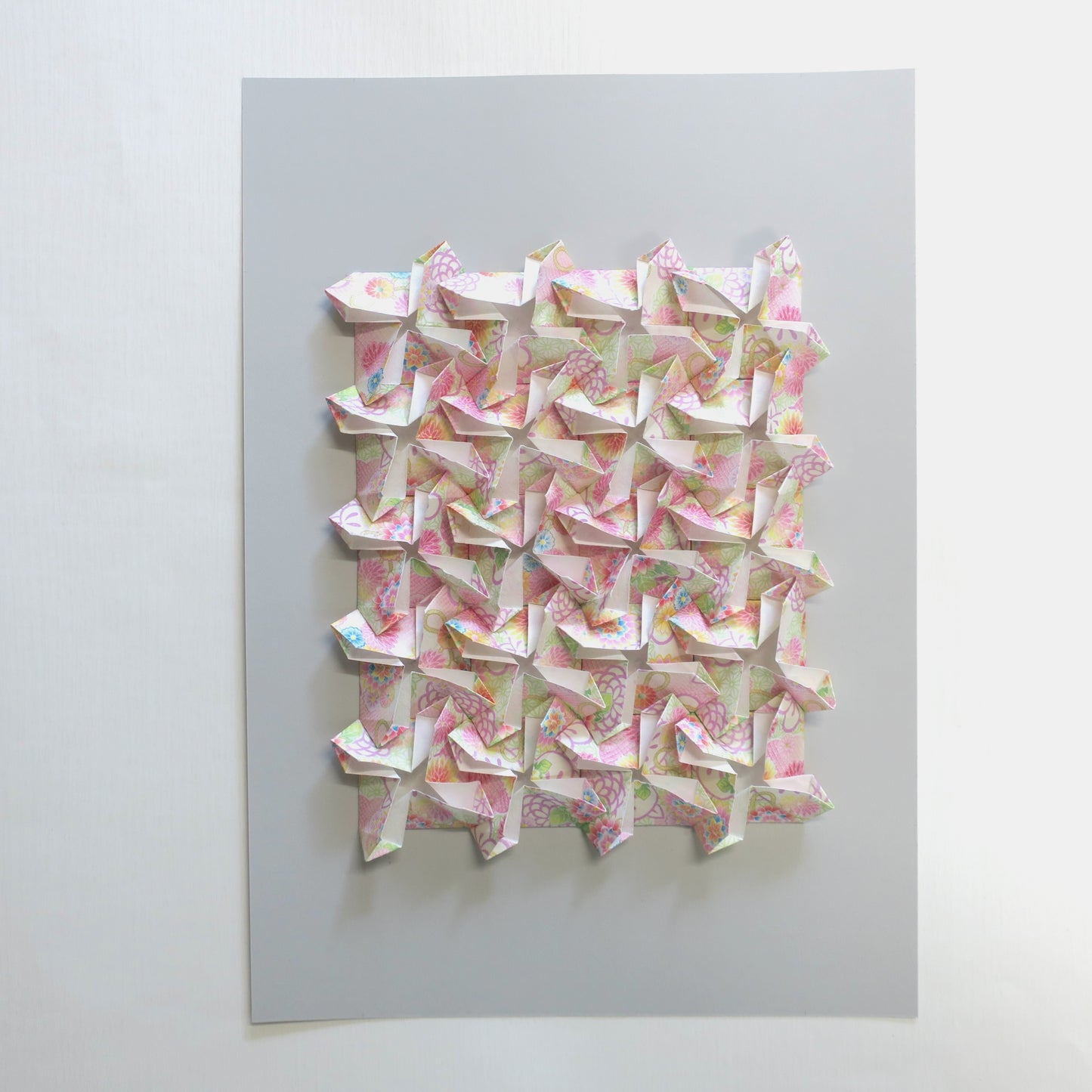 Origami Windmill Tiles - Chrysanthemum