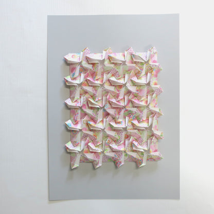 Origami Windmill Tiles - Chrysanthemum