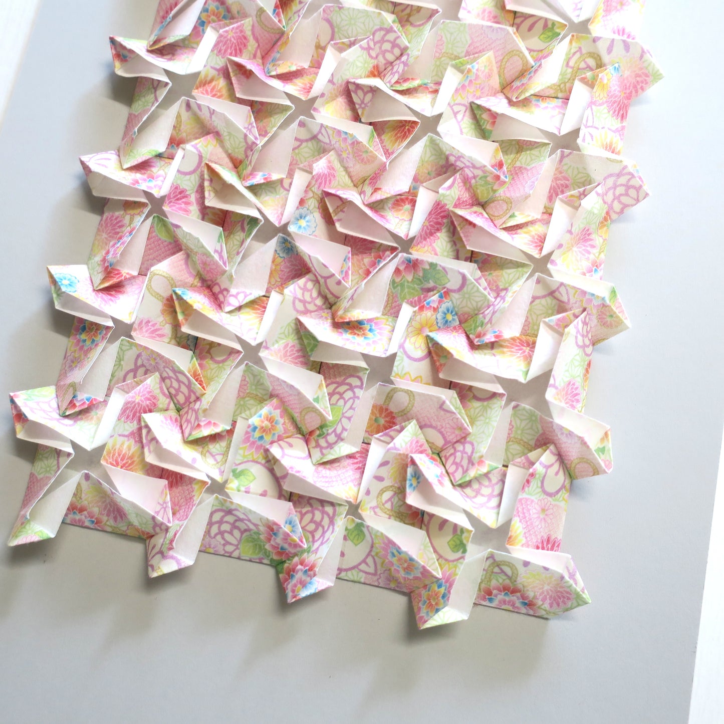 Origami Windmill Tiles - Chrysanthemum