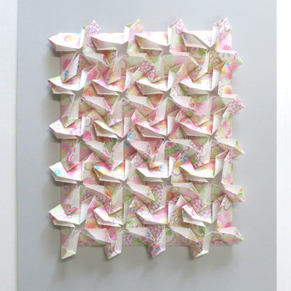 Origami Windmill Tiles - Chrysanthemum