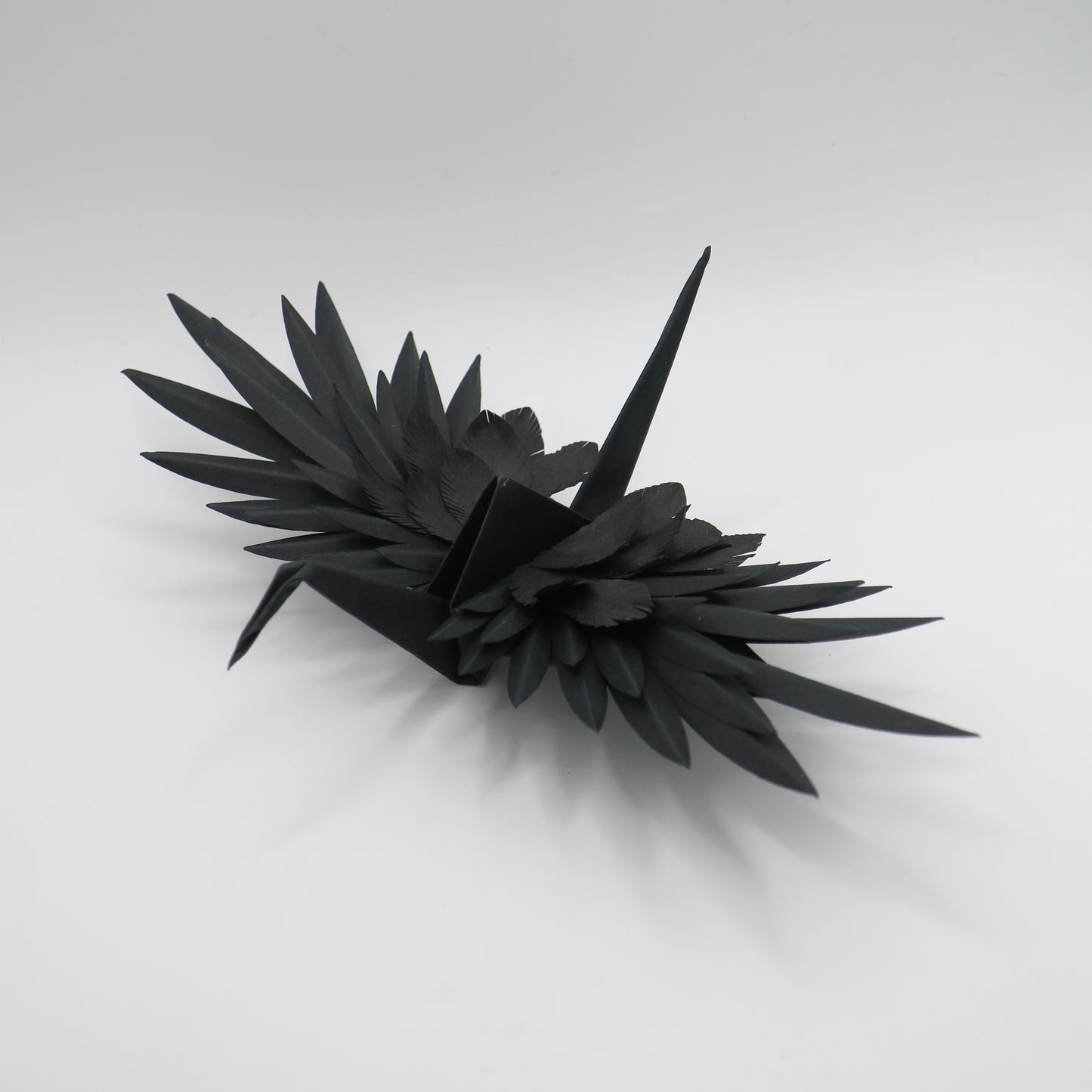 Grue à Plumes Origami - Noir