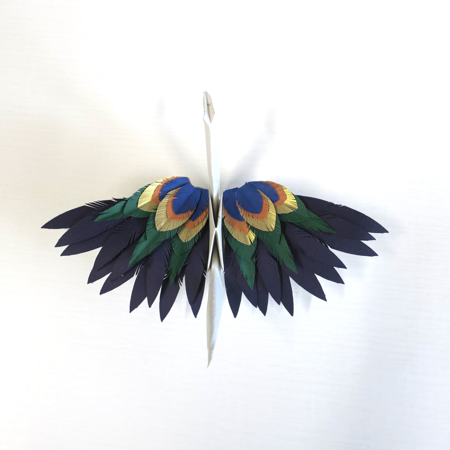 Grulla Emplumada De Origami - Unicornio