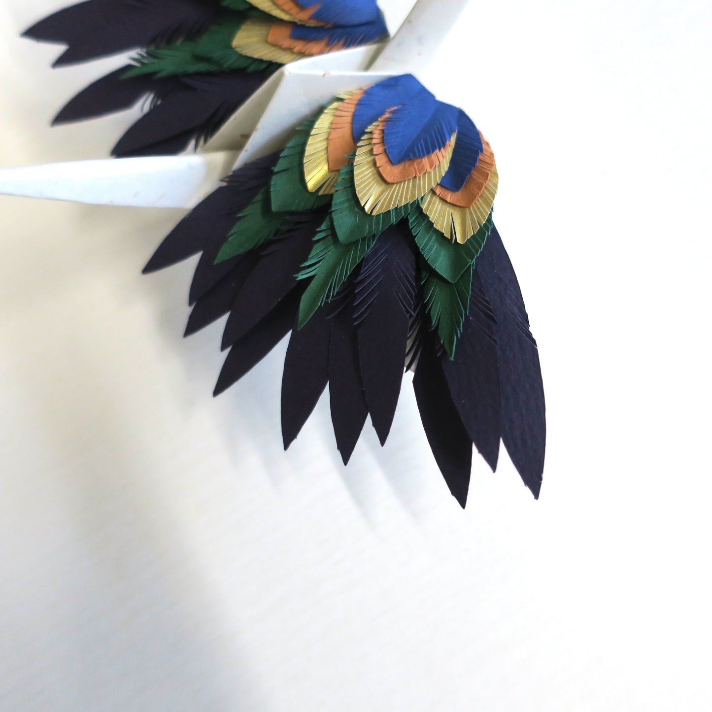 Grulla Emplumada De Origami - Unicornio