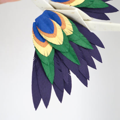 Grue à Plumes Origami - Licorne