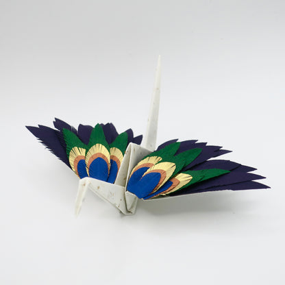 Grue à Plumes Origami - Licorne