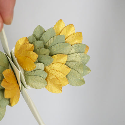 Grue à Plumes Origami - Soleil