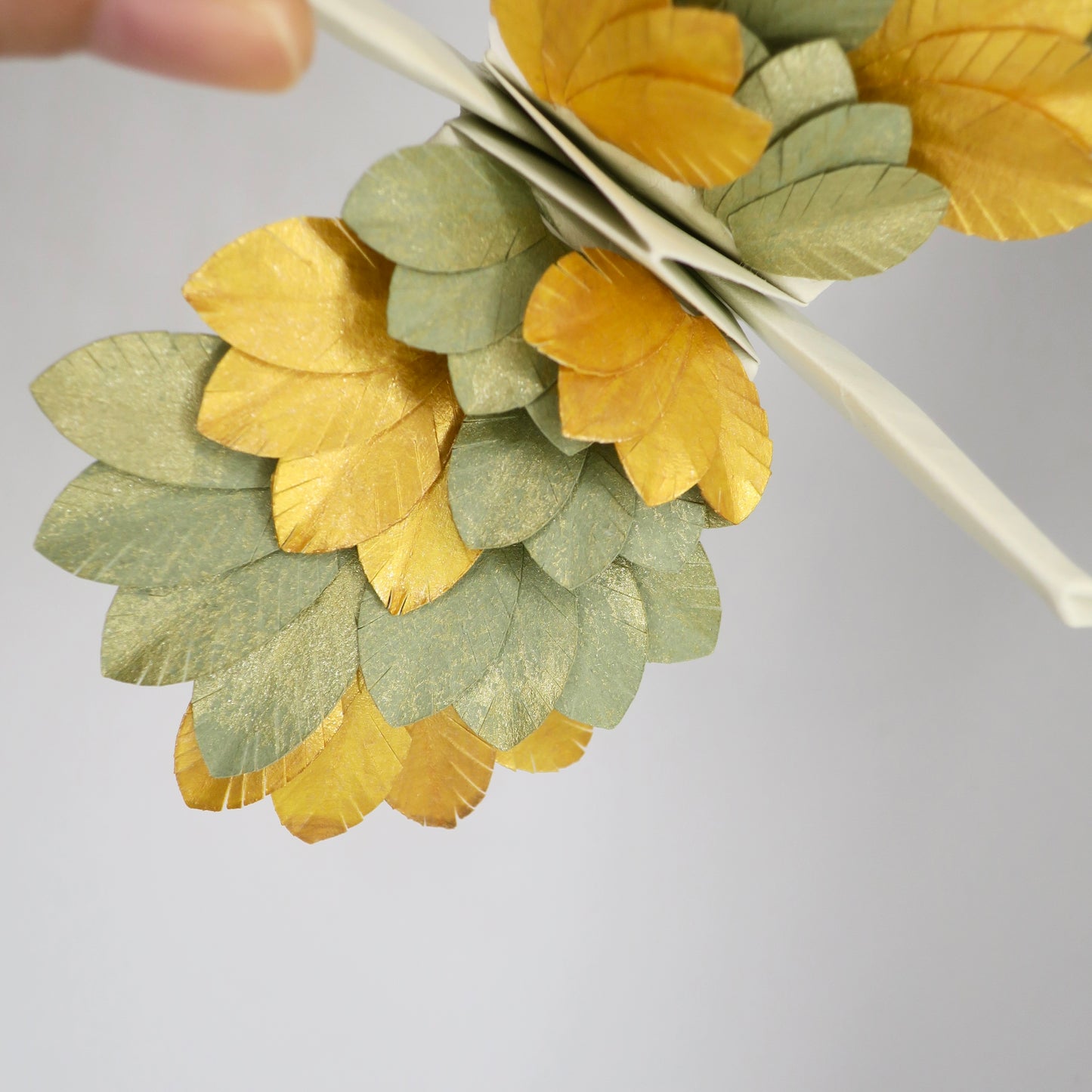 Grue à Plumes Origami - Soleil