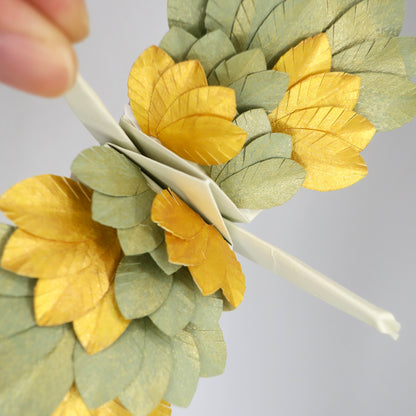 Grue à Plumes Origami - Soleil