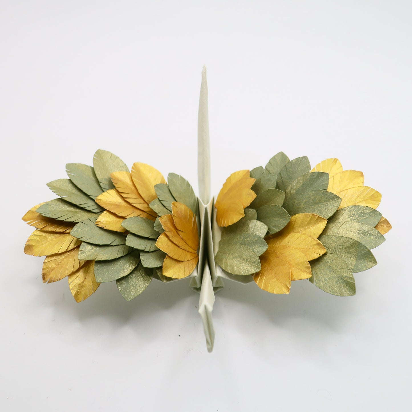 Grue à Plumes Origami - Soleil