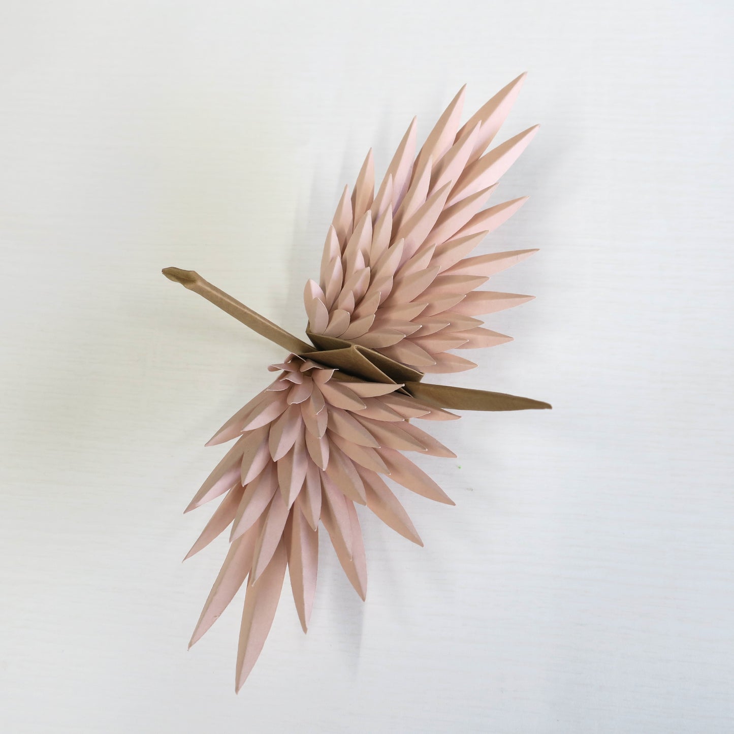 Paper Feathered Crane - Rose Gold