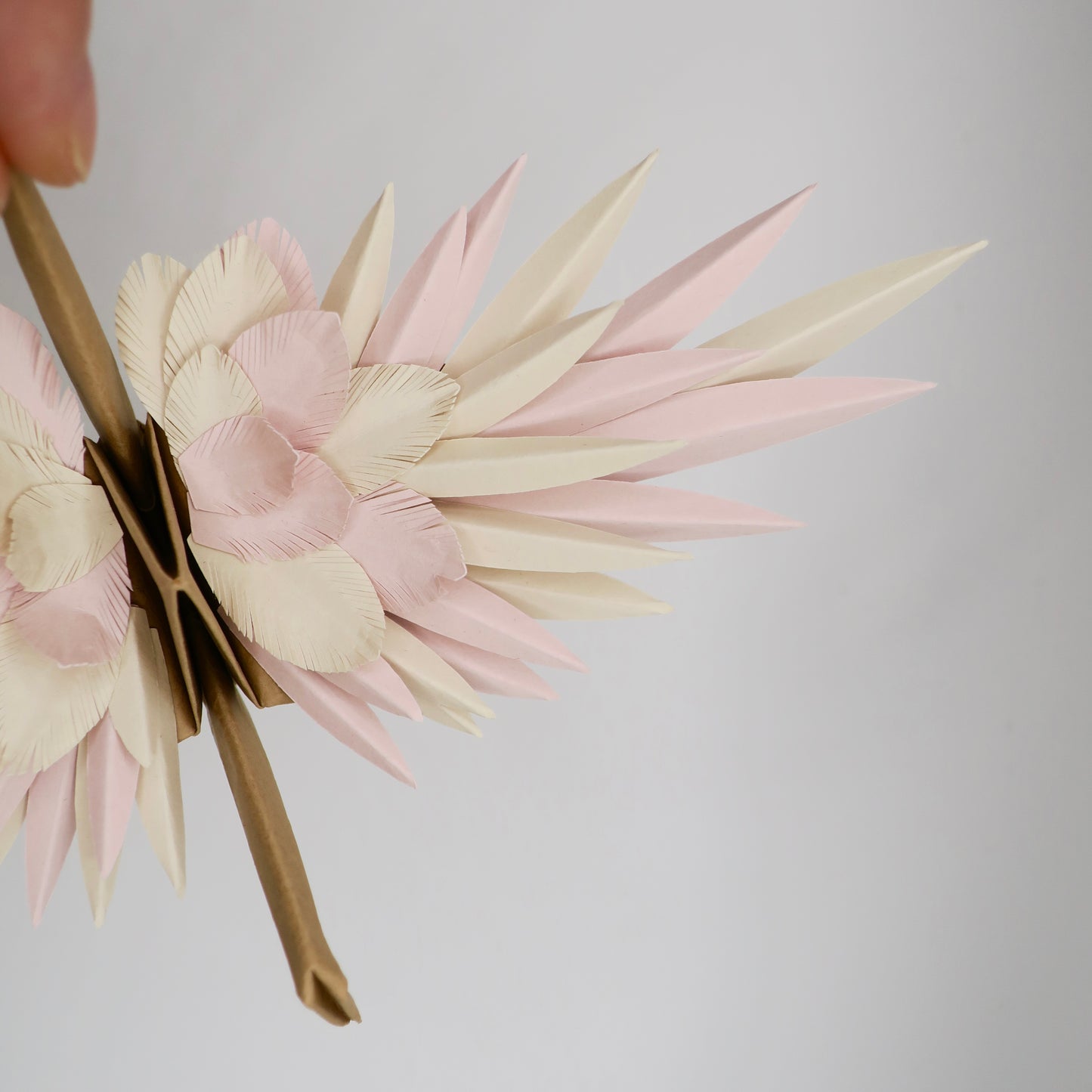 Paper Feathered Crane - Desert