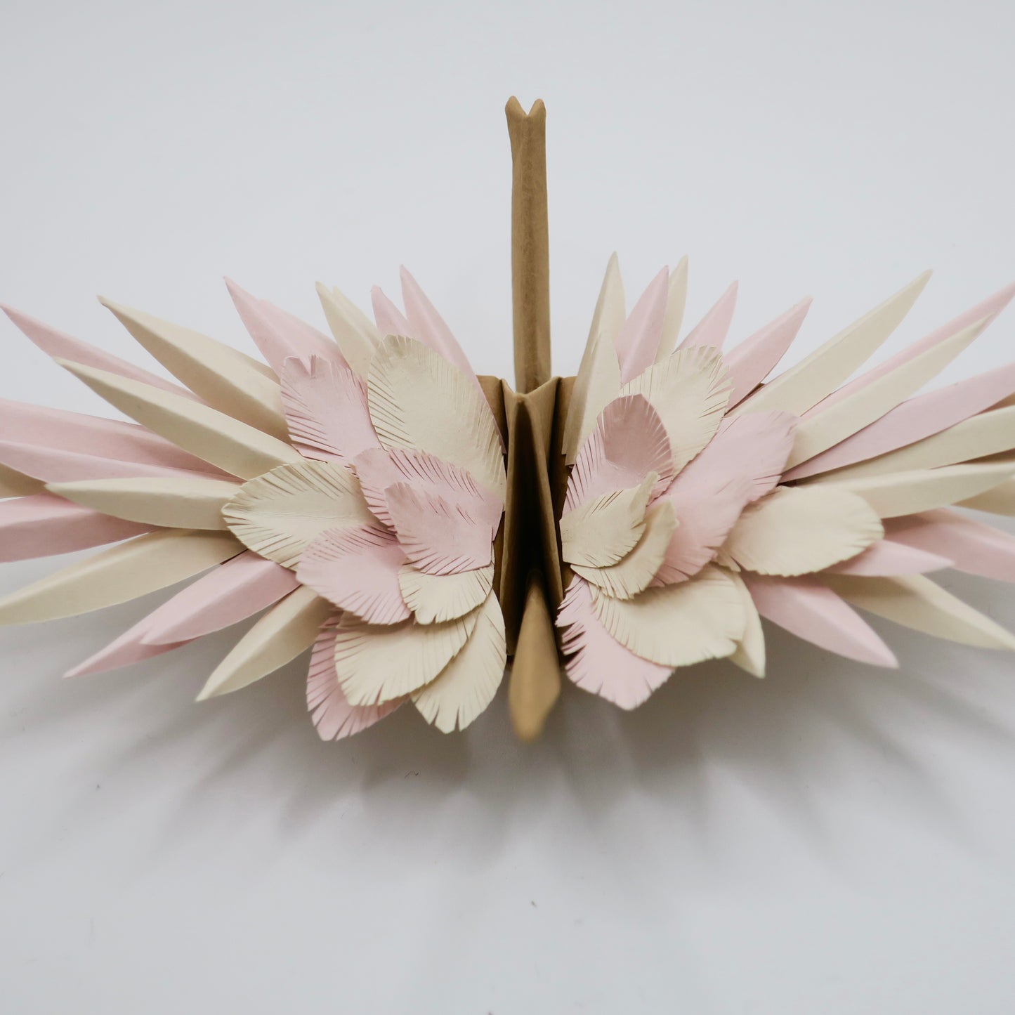 Paper Feathered Crane - Desert