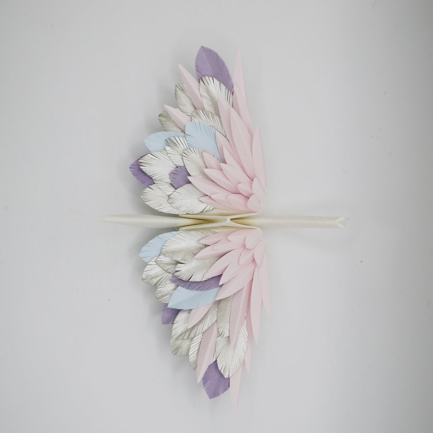 Paper Feathered Crane - Baby pink
