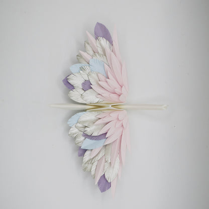 Paper Feathered Crane - Baby pink